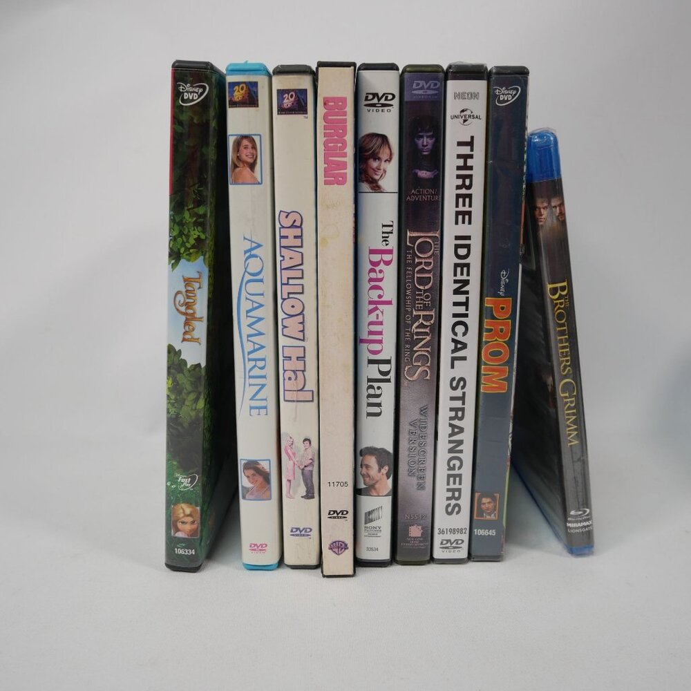 Teen DVD/Blu-Ray Movie Collection Lot of 9 New & Used
